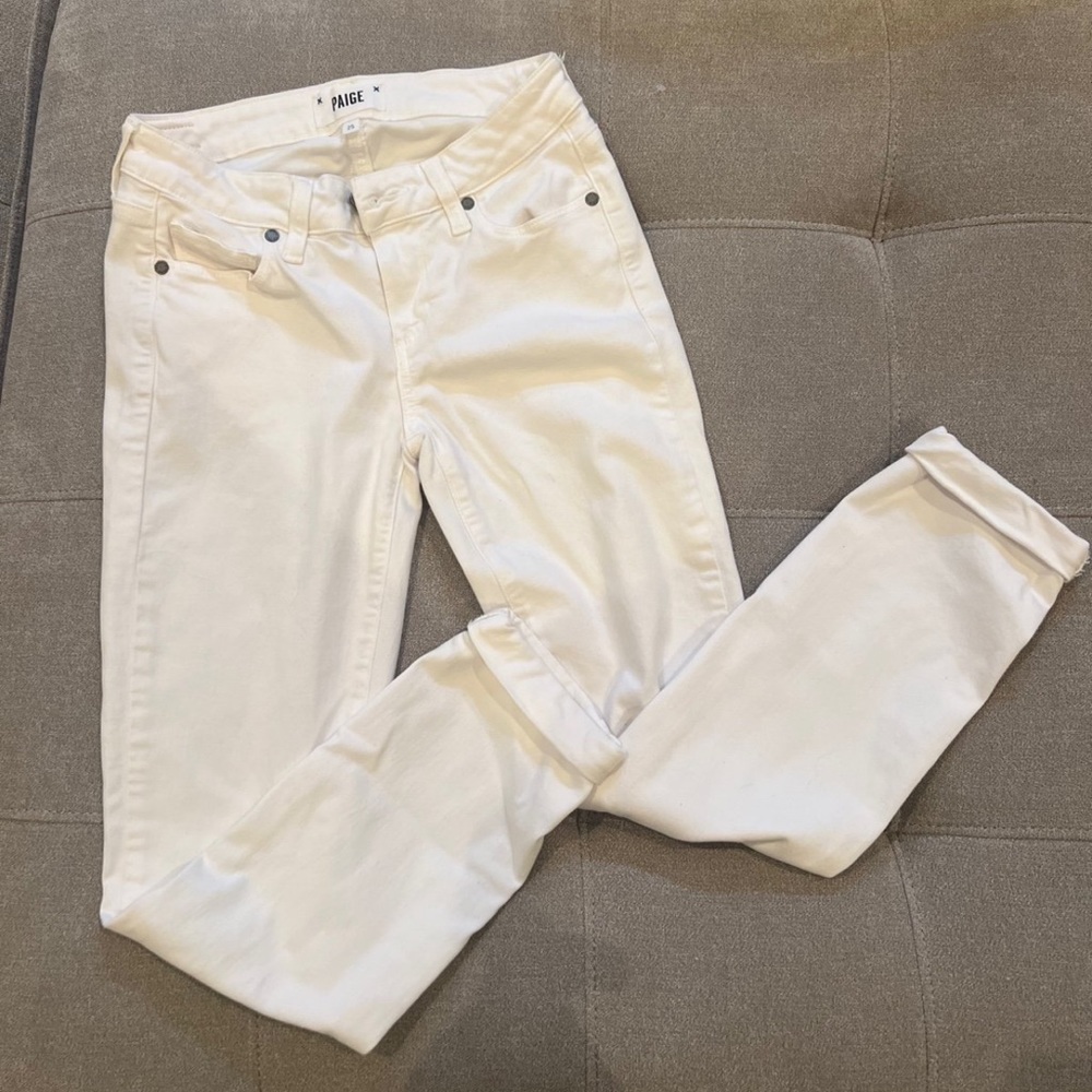 Paige Jeans! Super cute!! Perfect for the spring
